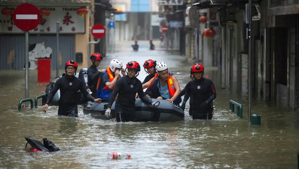 China Asia Typhoon