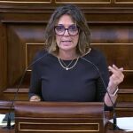 La diputada Mila Marcos interviene en el Congreso 