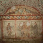 En la tumba de Durostorum aparecen representados los fallecidos con indumentaria de alta gama