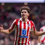 Julián Álvarez ha marcado esta temporada dos goles de falta directa