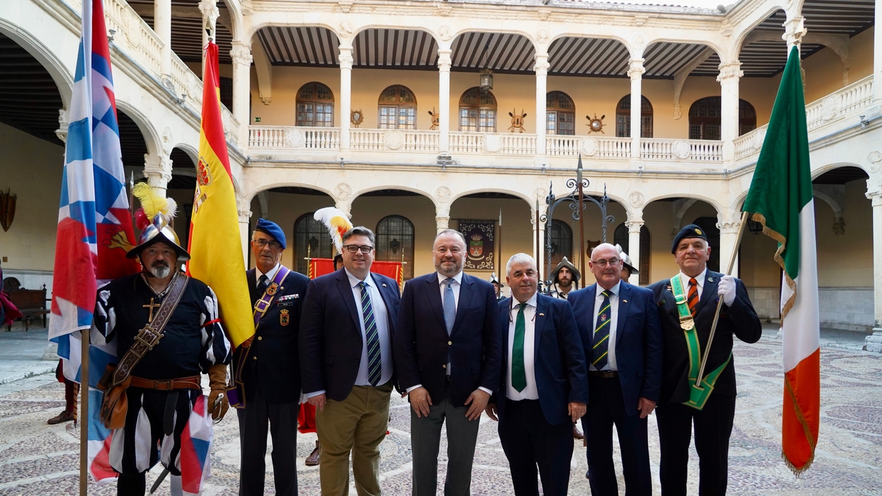 Valladolid rinde honores a su príncipe irlandés