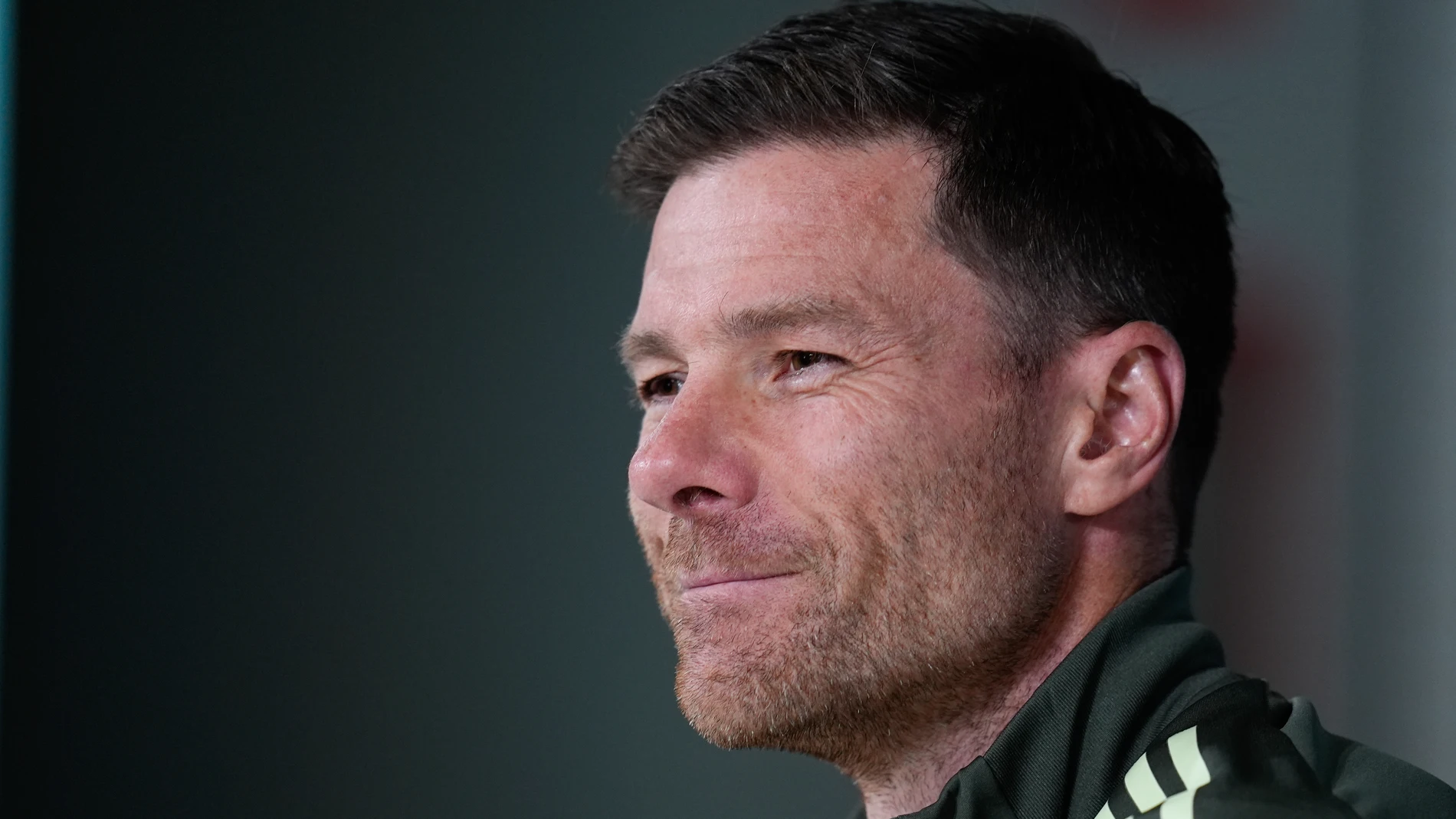 Xabi Alonso, head coach of Real Madrid, gives a press conference during the training day of Real Madrid ahead the Spanish League, LaLiga EA Sports, football match against Atletico de Madrid at Ciudad Deportiva Real Madrid on September 26, 2025, in Valdebebas, Madrid, Spain.AFP7 26/09/2025 ONLY FOR USE IN SPAIN