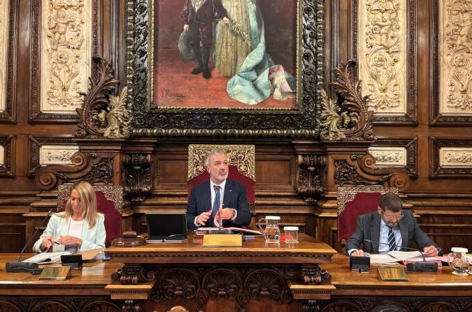 Collboni preside el pleno de septiembre de Barcelona Collboni preside el pleno de septiembre de Barcelona