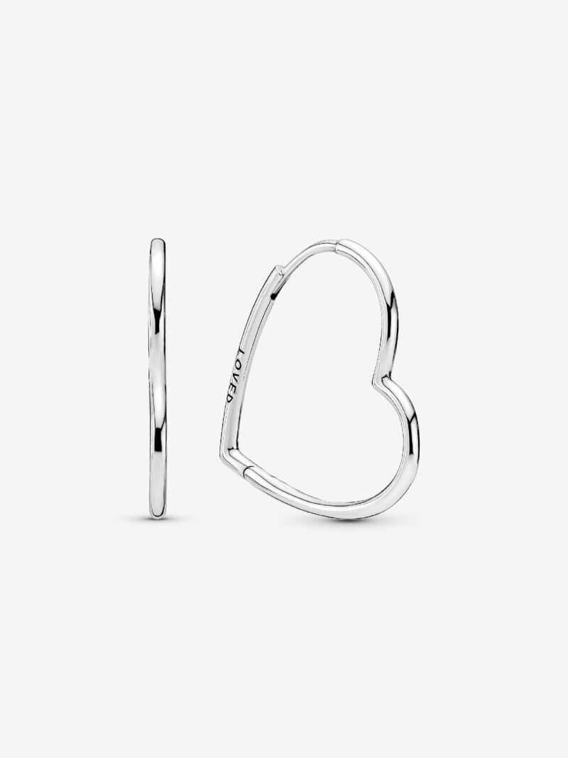 Pendientes de corazón.