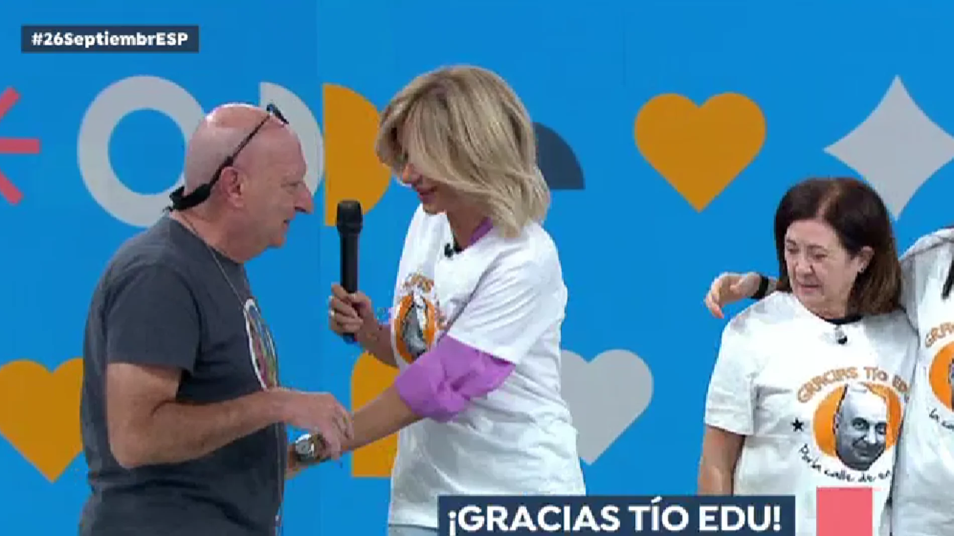 Susanna Griso rinde homenaje a su realizador
