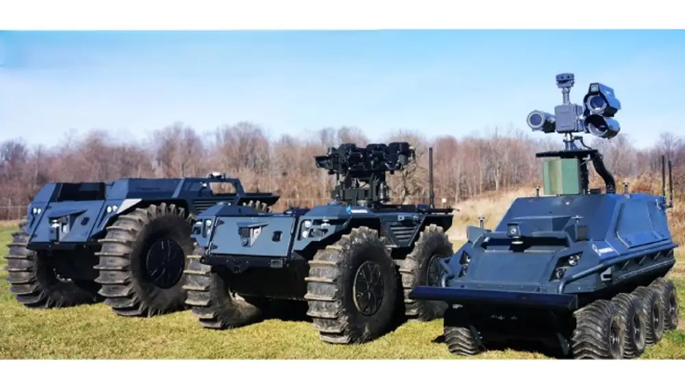 A-UGV Mission Master en distintas configuraciones.