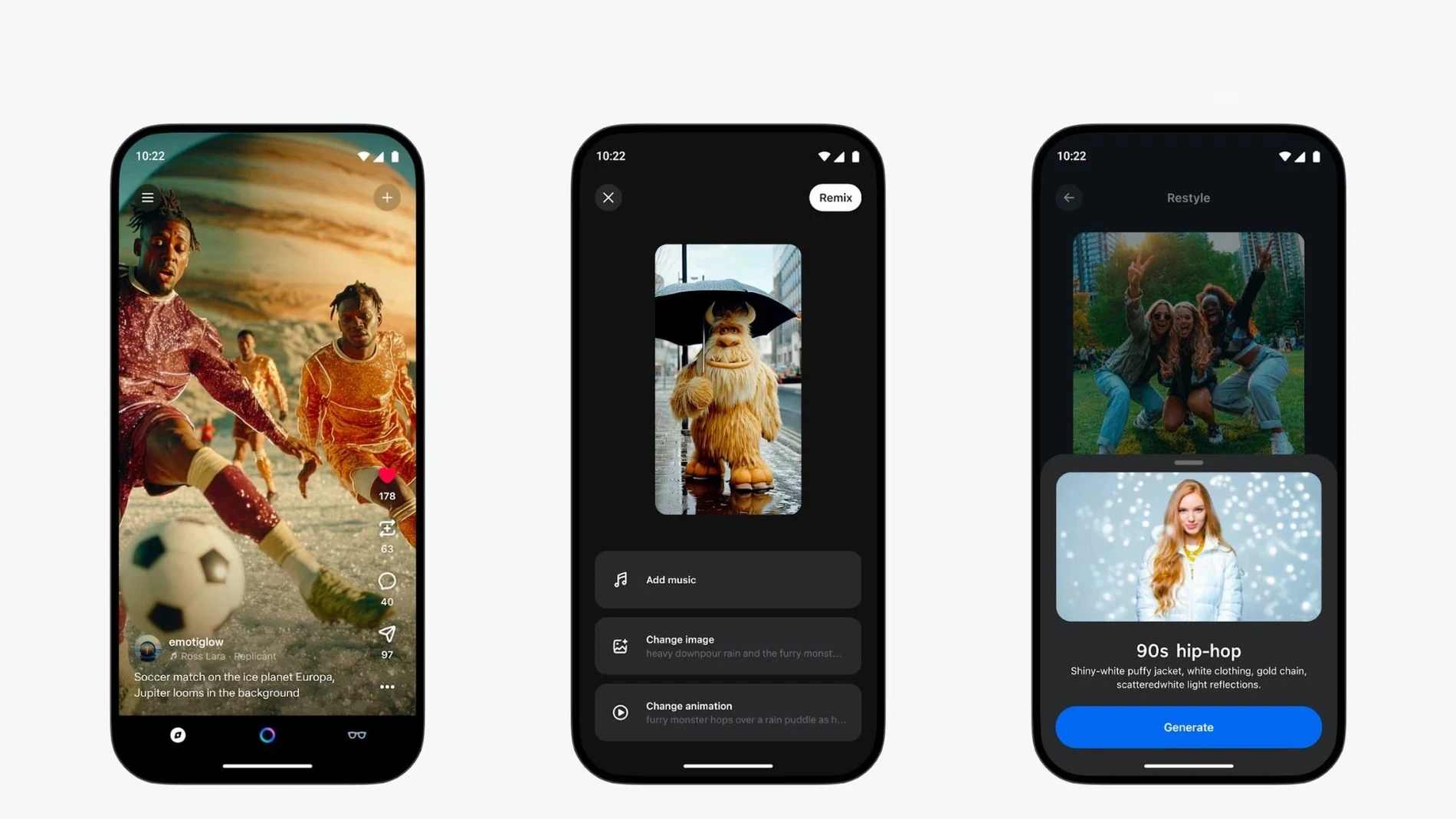 Meta lanza Vibes, un feed de vídeos al estilo TikTok, pero solo generados por IA.