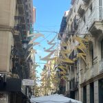 Decoración navideña de la calle Mayor de Alicante