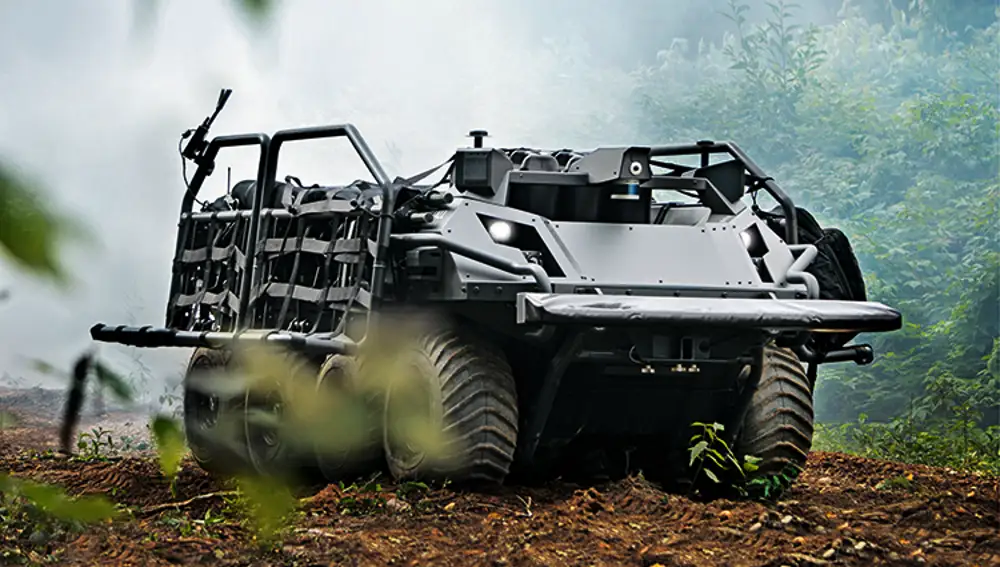 Mission Master SP en su configuración de carga.