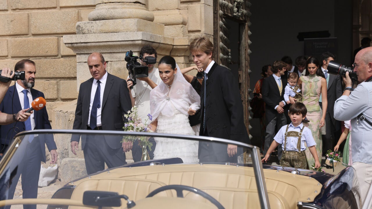 Lucía Entrecanales y Laszlo Bene: la boda que ha reunido en Toledo a la  élite empresarial y social española