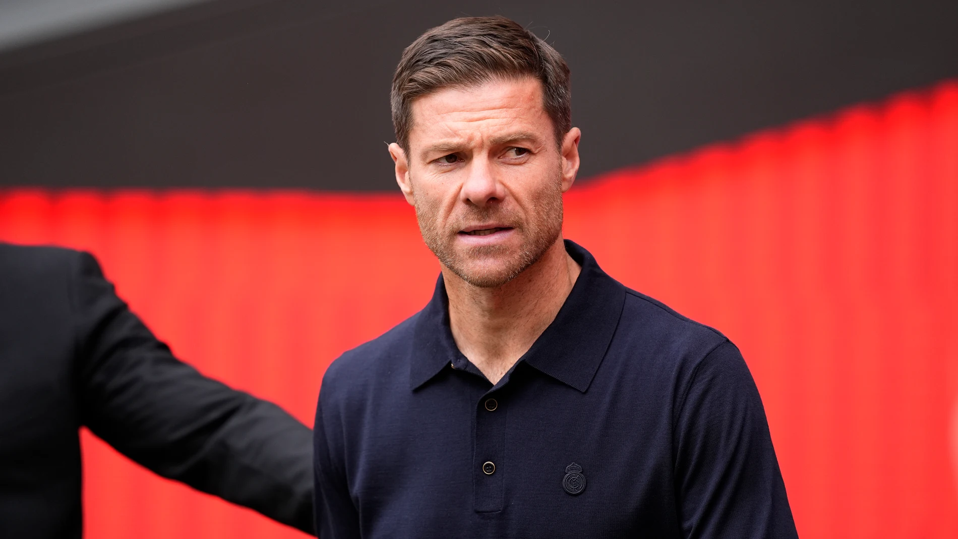 Xabi Alonso, head coach of Real Madrid, looks on during the Spanish League, LaLiga EA Sports, football match played between Atletico de Madrid and Real Madrid at Riyadh Air Metropolitano stadium on September 27, 2025, in Madrid, Spain. AFP7 27/09/2025 ONLY FOR USE IN SPAIN