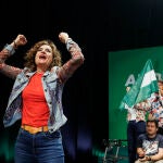 María Jesús Montero participa en un acto público en Maracena (Granada). 