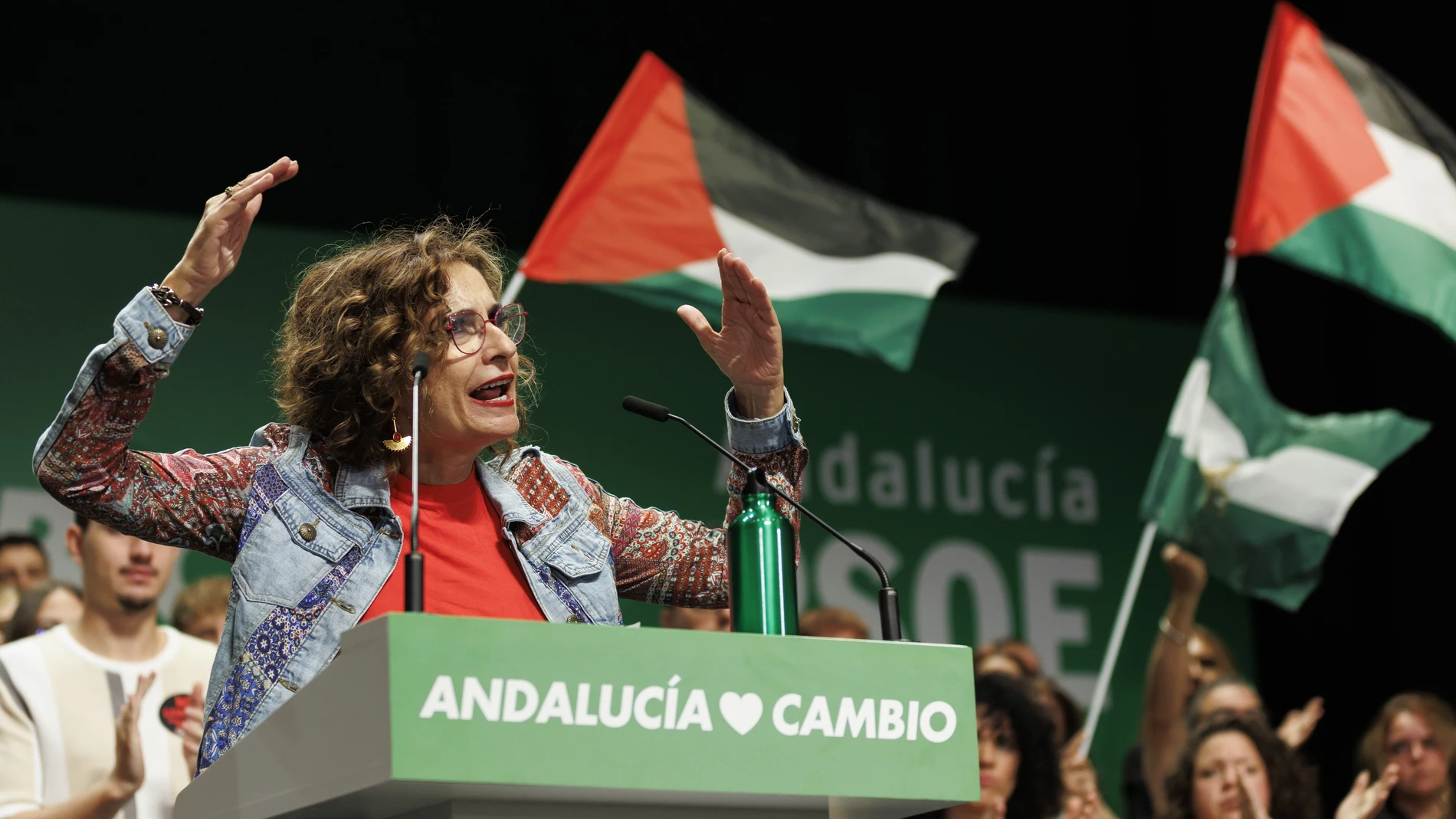 La vicepresidenta del Gobierno, María Jesús Montero