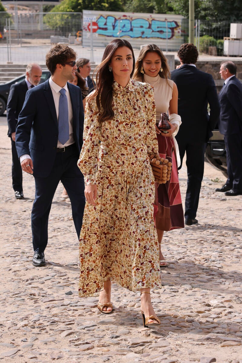 Sassa de Osma en la boda de Lucía Entrecanales.