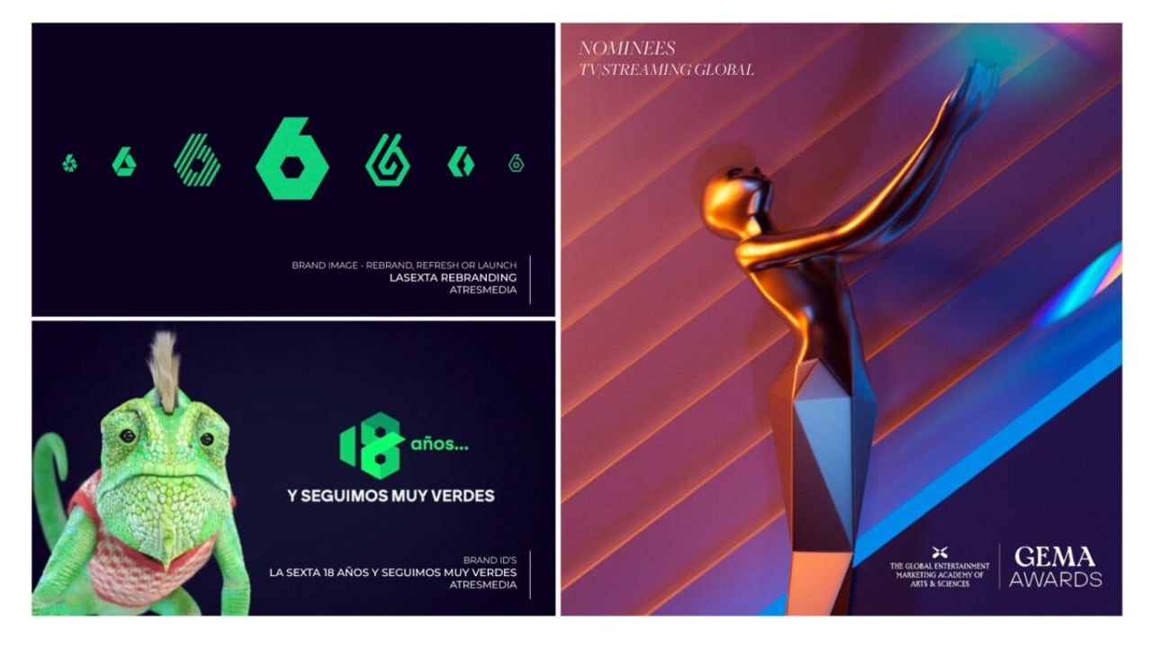 laSexta arrasa en los GEMA Awards y Eyes & Ears con su cambio de imagen