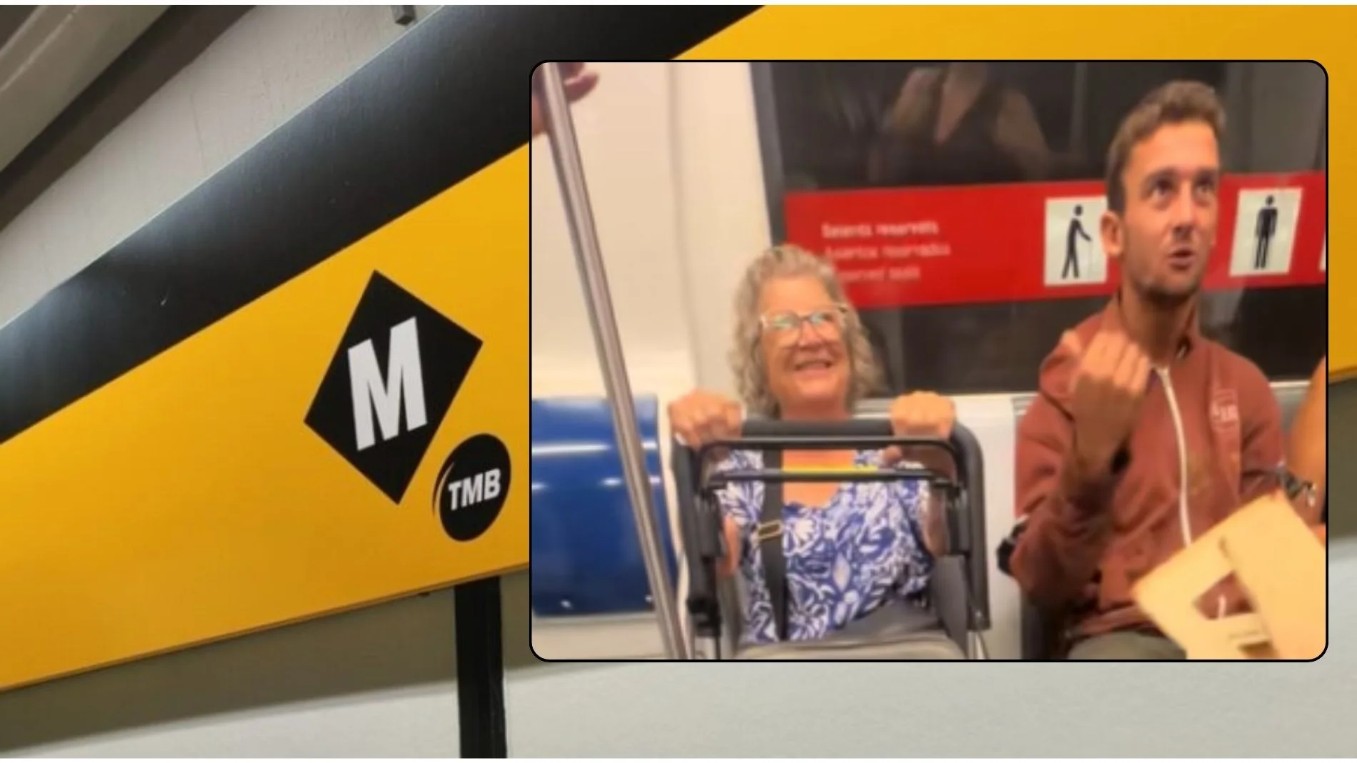 Un catalán increpa en el metro a otra española por “no estar en su país”: “No vivirás a gusto mientras Puigdemont esté en Bélgica”