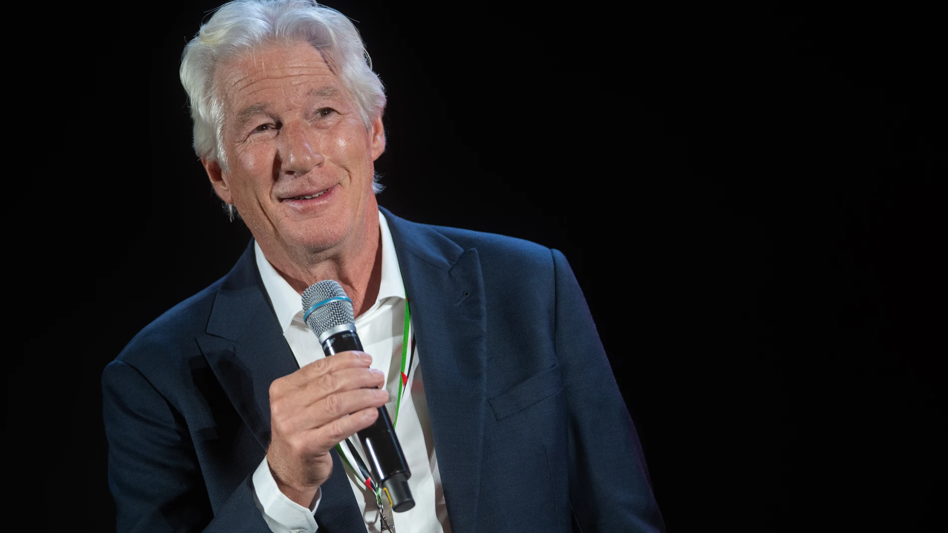 El actor Richard Gere durante el 10º aniversario de Open Arms, en la Llotja de Mar, a 29 de septiembre de 2025, en Barcelona, Catalunya (España). Open Arms, fundada en 2015 en respuesta a la crisis humanitaria en Lesbos, celebra hoy los 10 años desde su creación en los que han rescatado más de 72.000 personas en el mar Mediterráneo. 29 SEPTIEMBRE 2025 Lorena Sopêna / Europa Press 29/09/2025