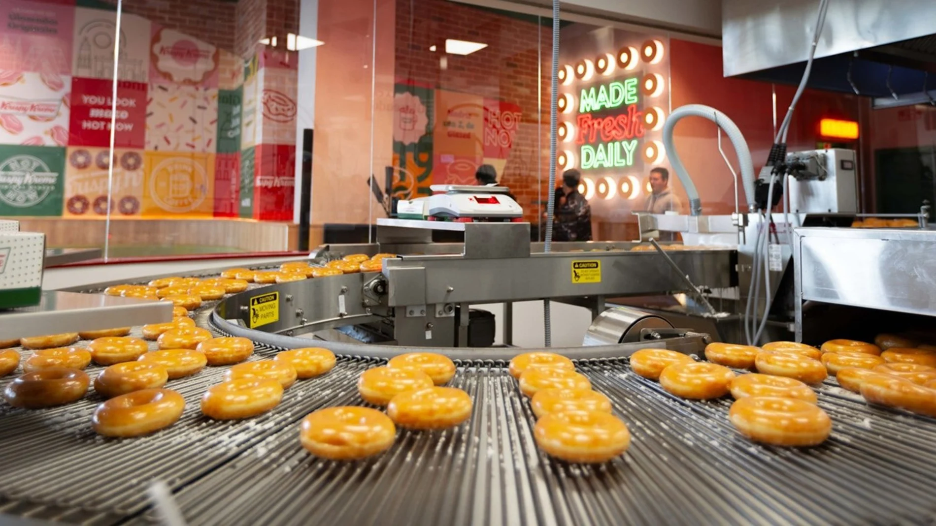 MADRID.-Krispy Kreme llega a España el 2 de octubre con su primer espacio en Westfield Parquesur (Leganés)