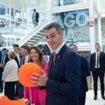 Pedro Sánchez visita el hub tecnológico DFactory Barcelona