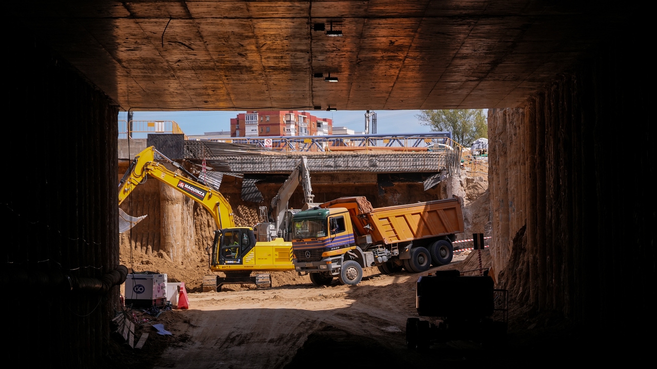 Un año del soterramiento de la A-5: 300 metros de túnel en sentido sur