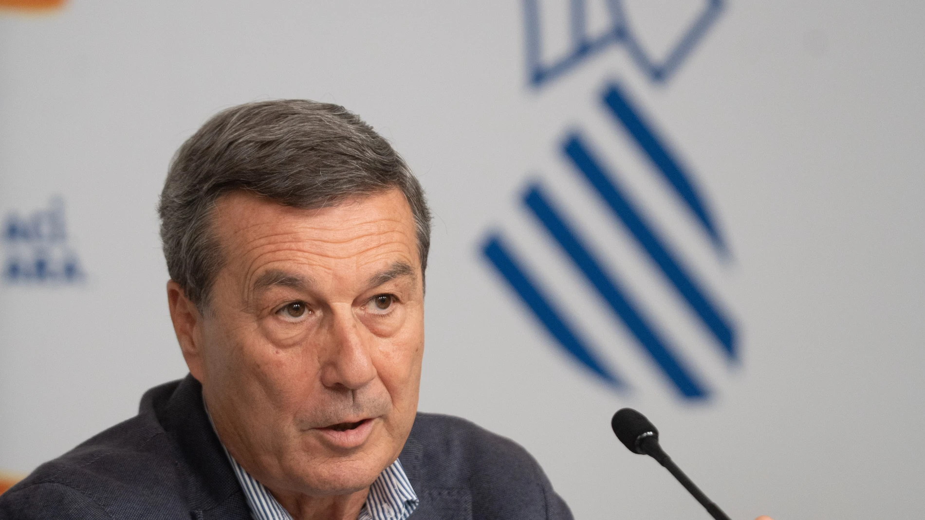 El conseller de Sanitat, Marciano Gómez, durante la rueda de prensa del pleno del Consell, a 29 de septiembre de 2025, en Valencia, Comunidad Valenciana (España). 29 SEPTIEMBRE 2025 Jorge Gil / Europa Press 29/09/2025