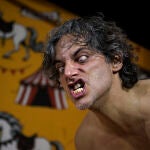 Joaquín Furriel convertido en Ricardo III, personaje que Bieito define como un «psicópata paranoico»
