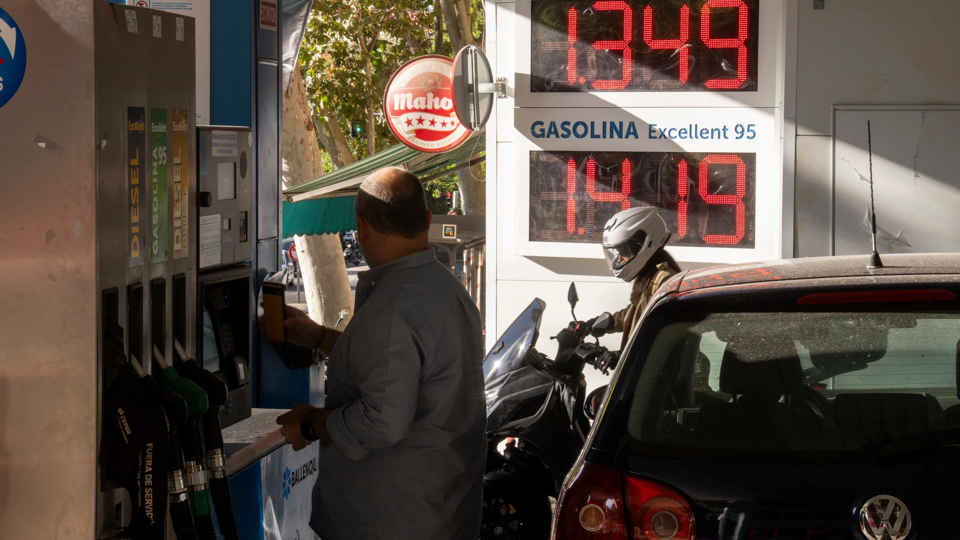 Gasolinera de Madrid