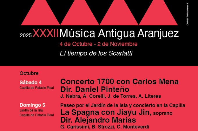 El Festival de Música Antigua de Aranjuez celebra "El tiempo de los Scarlatti"