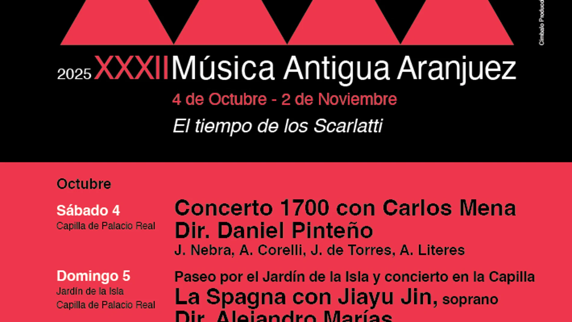 El Festival de Música Antigua de Aranjuez celebra "El tiempo de los Scarlatti"