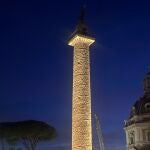 Columna Trajana en Roma. 