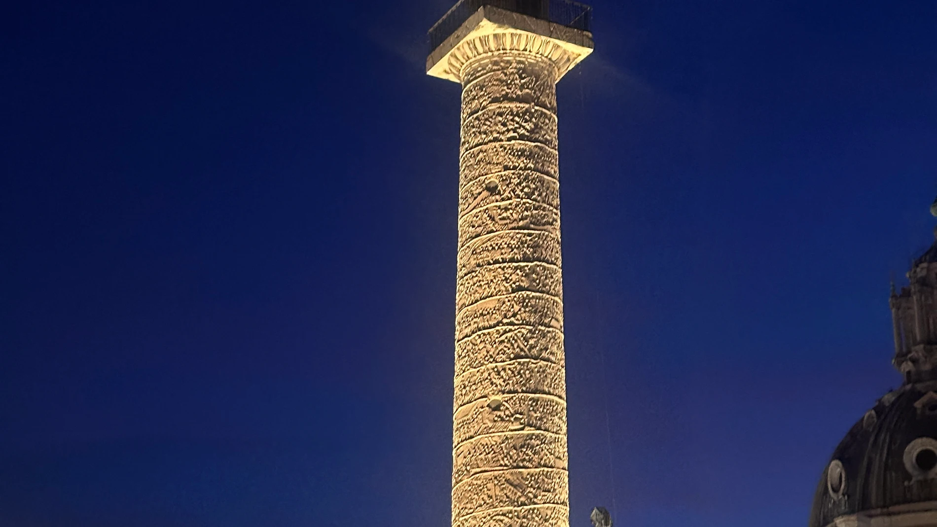 Columna Trajana en Roma.