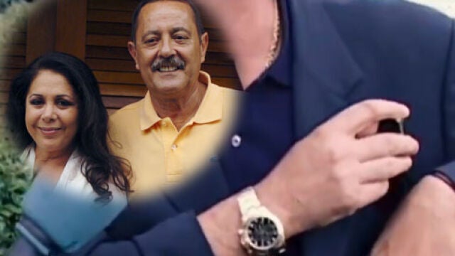 Isabel Pantoja, Julián Muñoz y el Rolex de la polémica Isabel Pantoja, Julián Muñoz y el Rolex de la polémica