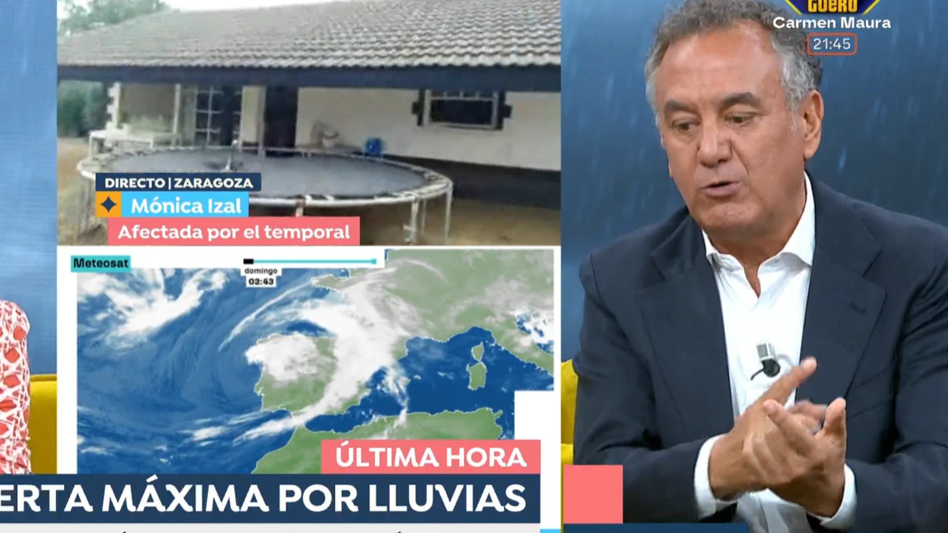 Roberto Brasero hoy en 'Espejo Público'