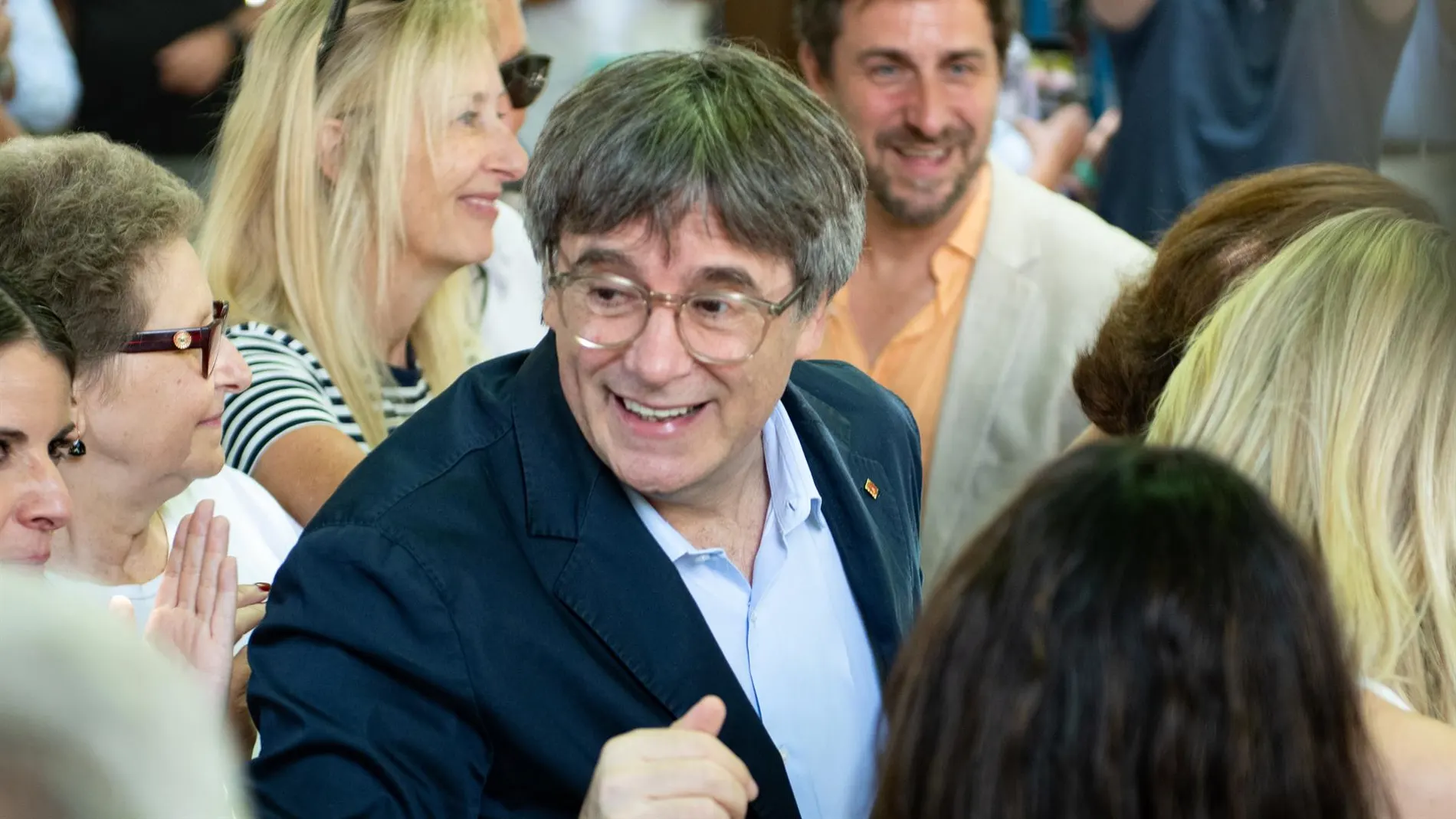 El expresidente de la Generalitat Carles Puigdemont