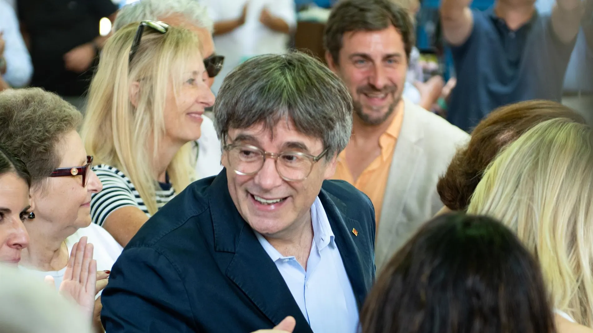 El expresidente de la Generalitat Carles Puigdemont