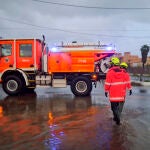 Los bomberos de Valencia realizan unas 30 actuaciones durante la tarde por las lluvias
