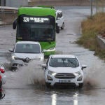 Lluvias intensas en la Región de Murcia