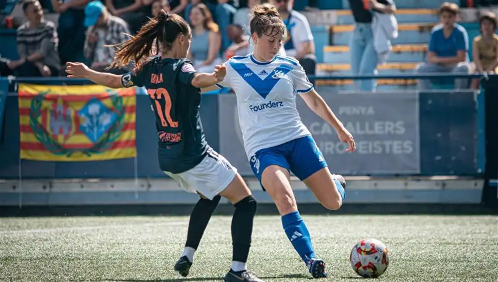 CE Europa en un partido reciente
