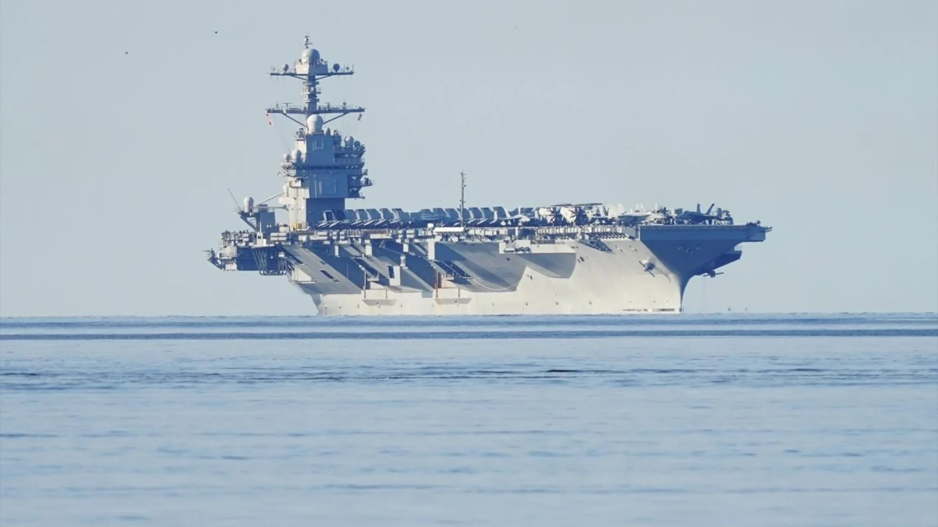 Esquerra Unida pide que el buque estadounidense USS Gerald R. Ford "pase de largo" y reivindica a Baleares como "tierra de paz"
