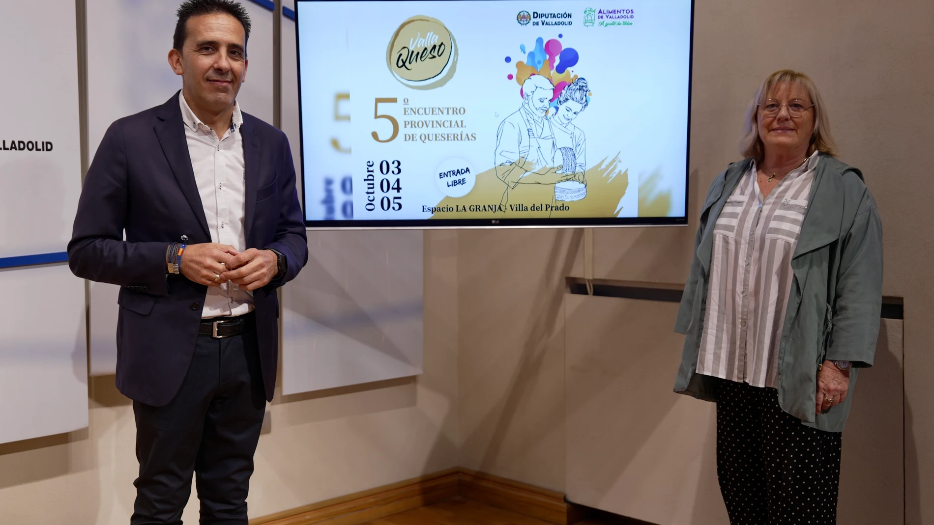 Presentación de "Vallaqueso" en la Diputación de Valladolid