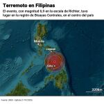 Plan International moviliza equipos de emergencia para ayudar a damnificados por un tifón y terremoto en Filipinas