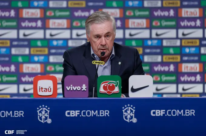 Ancelotti vuelve a dejar fuera a una estrella en Brasil: “No voy a llevar a un jugador que carezca de intensidad para el Mundial” Ancelotti vuelve a dejar fuera a una estrella en Brasil: “No voy a llevar a un jugador que carezca de intensidad para el Mundial”