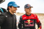 MADRID.-Carlos Sainz se sube al Ford Raptor T1+ de su padre: "Es acojonante"
