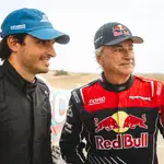 MADRID.-Carlos Sainz se sube al Ford Raptor T1+ de su padre: "Es acojonante"