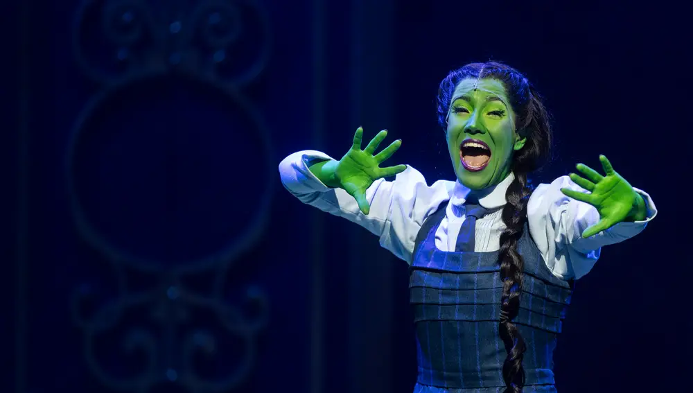 Pase gráfico del musical Wicked,