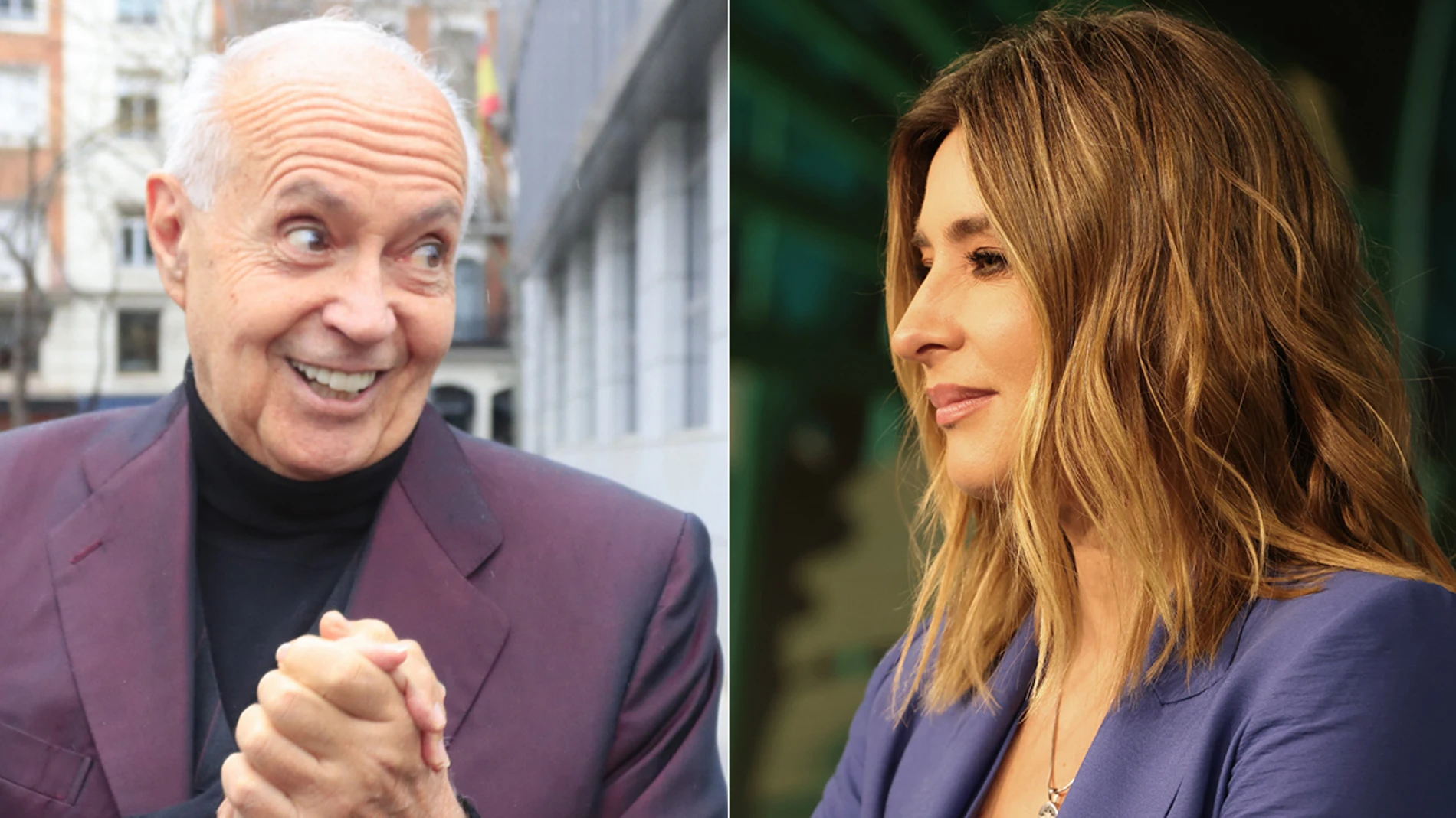 José Luis Moreno y Sandra Barneda