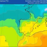 Calor veraniego y lluvias fuertes: la AEMET avanza el tiempo que hará durante el fin de semana