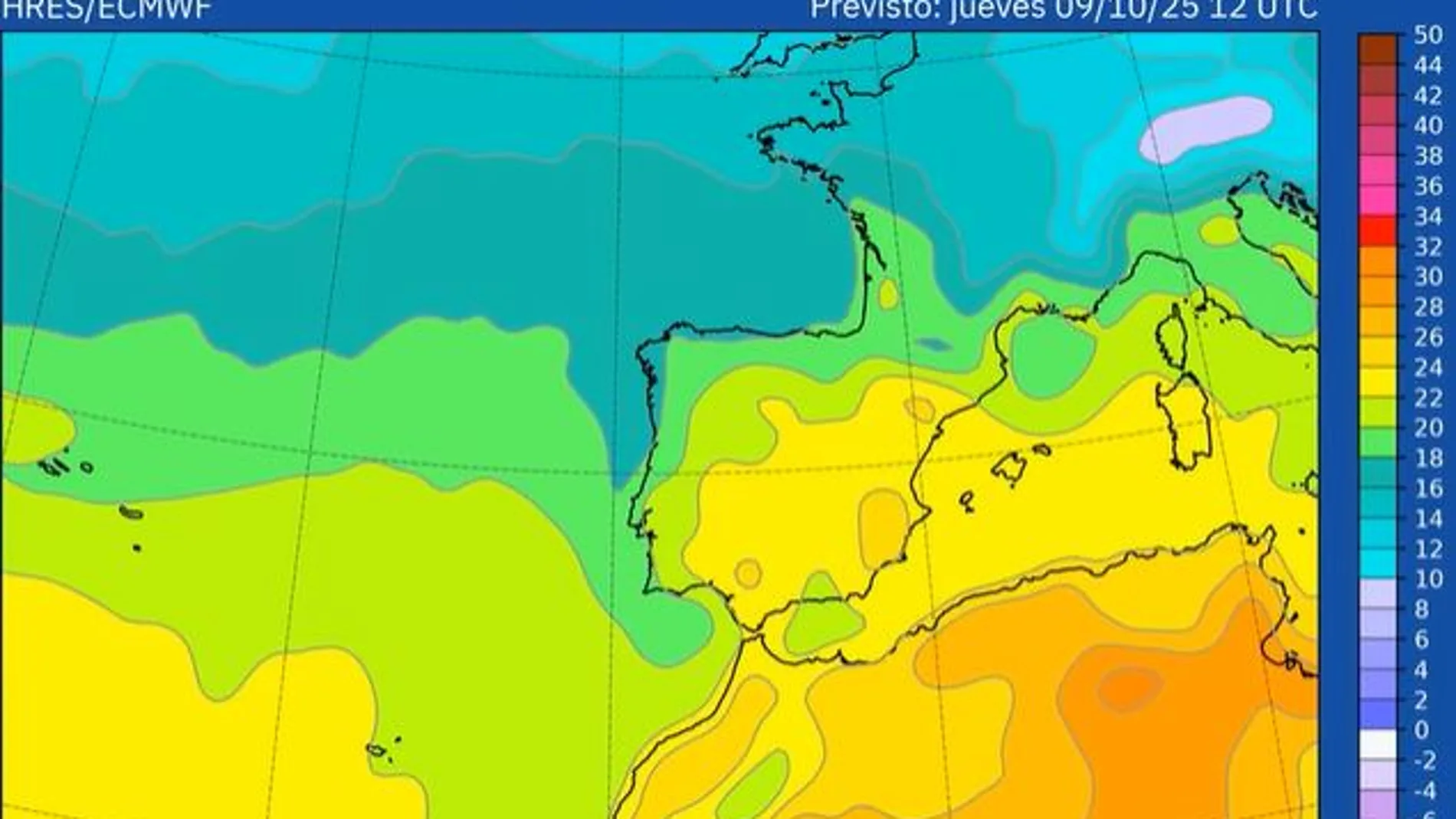 Calor veraniego y lluvias fuertes: la AEMET avanza el tiempo que hará durante el fin de semana