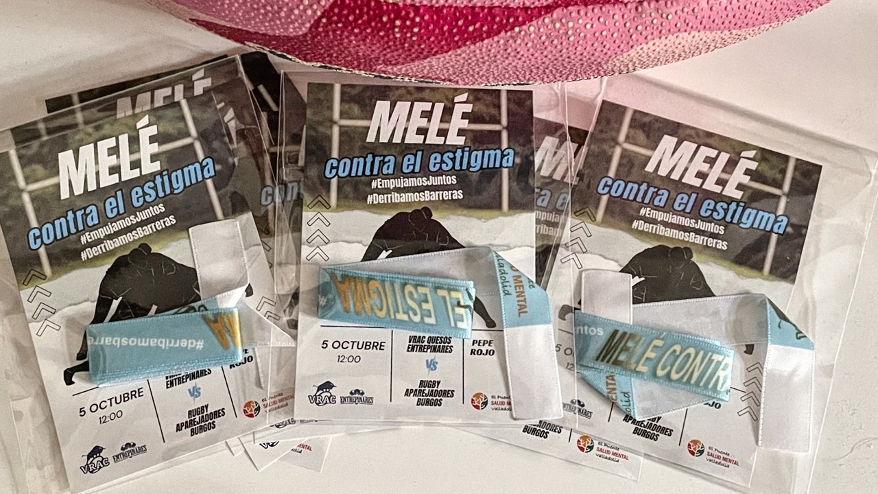 ‘Melé contra el estigma’, rugby y salud mental se unen en los campos de Pepe Rojo de Valladolid