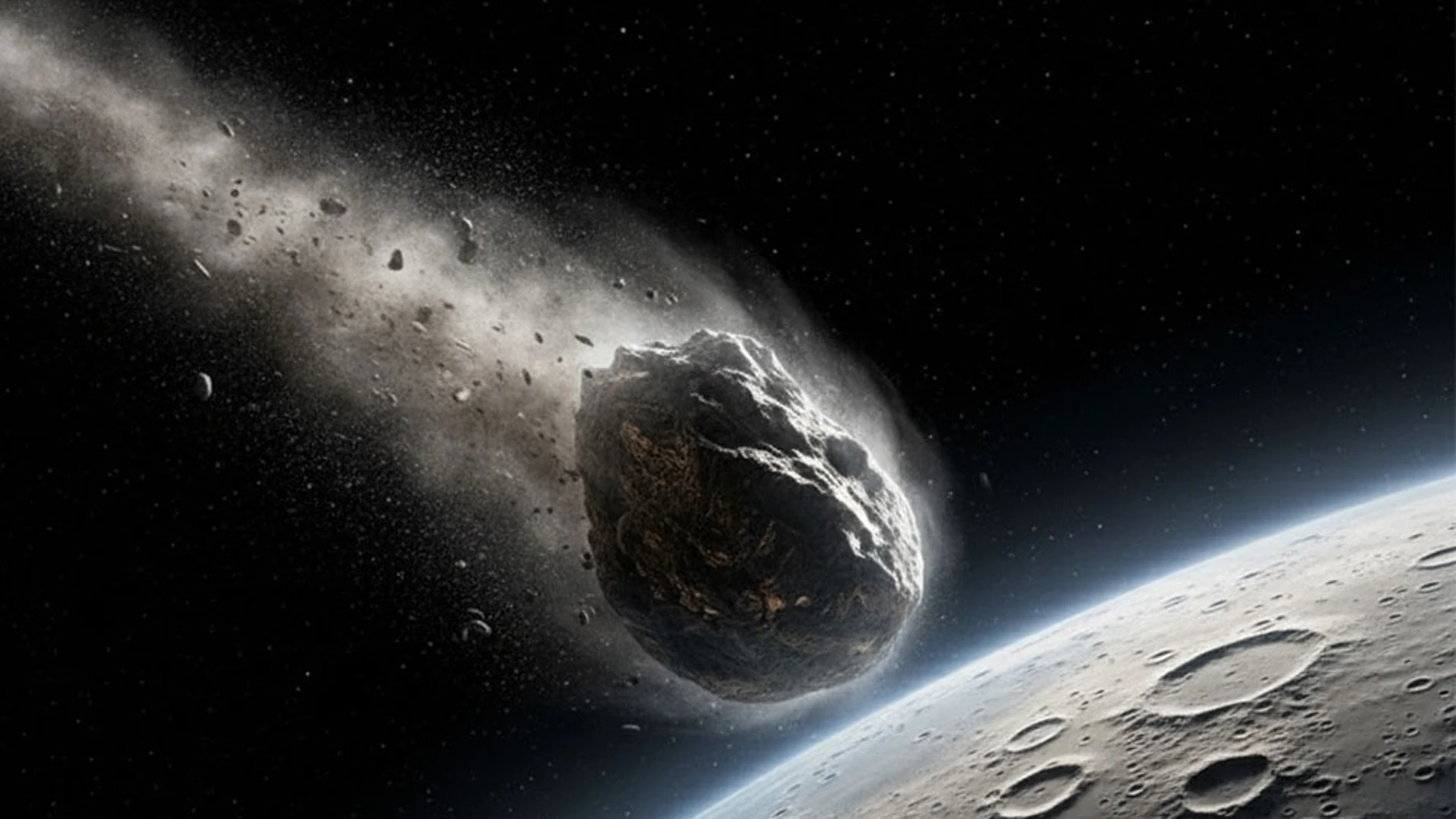 Asteroide 2024 YR4: del miedo al impacto contra la Tierra a una posible colisión devastadora en la Luna